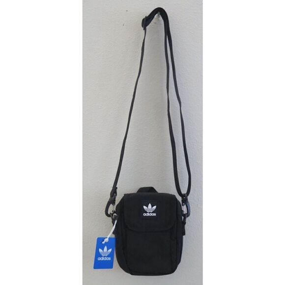 adidas EV7572 Unisex Black National Festival Crossbody Shoulder Bag - Picture 6 of 9